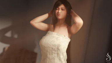 [Fart warning] Stretching Tifa out