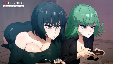Saitama Couldn't Resist Fubukis Ass