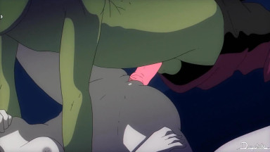 Raven and Beast Boy