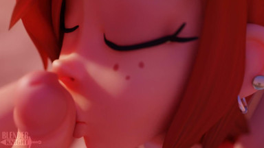 Wendy Takes a Dip B-) [BlenderKnight]